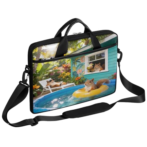 Bolso para laptop 15 pulgadas con correa ajustable miniatura 1