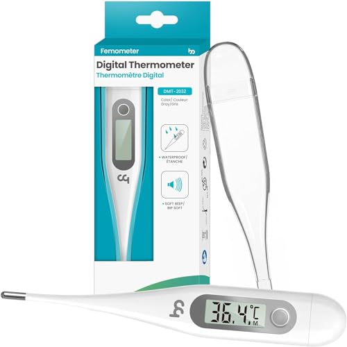 Digital Thermometer, Oral Thermometer for Adults and Infants, C/F...