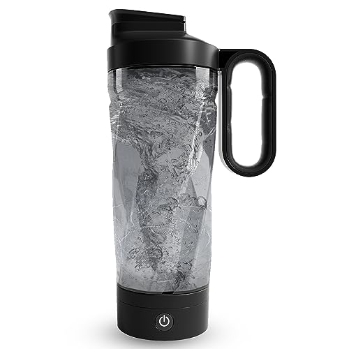 Electric Shaker Bottle, 34 oz Blender Bottles, Made with Tritan - BPA Free - USB Rechargeable Shaker Cups/Portable Mixer Cup (34oz)