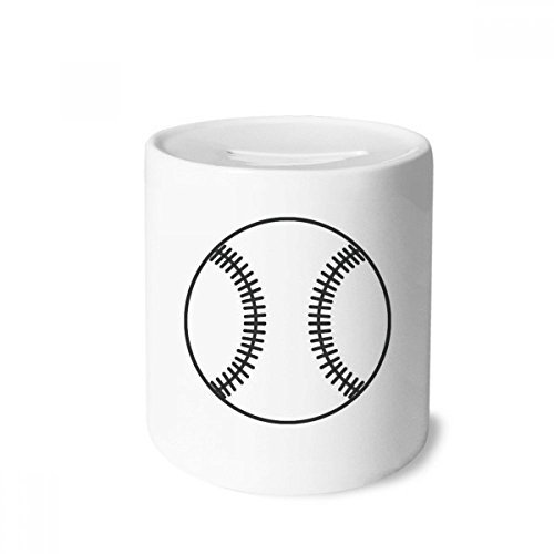 Tirelire baseball céramique fin de la monnaie perdue rangement enfant