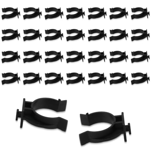 JEYORZY 30 unidades Clips de Fijación para Zócalos de Cocina, Soportes para Zócalos de Cocina, Fijación con Tornillos, Clips para Faldones de Cocina, Soportes para Faldones de Zócalo