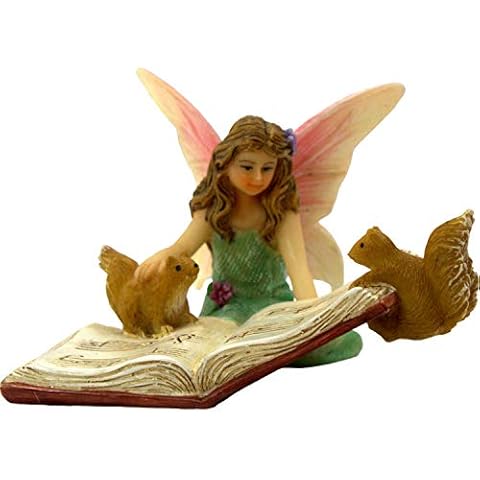 PRETMANNS Fairy Garden Fairies for Garden - Fairies Figurines for Miniature Garden - Fairy Garden Ornaments Outdoor - Fairy Garden Accessories - Fairy Figure for Fairy Garden - Fairy Bonnie Cover