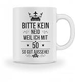 Keramiktasse mit C-förmigem Henkel - Höhe 95 mm, Ø 82 mm, ca. 360 g - Fassungsvermögen 375 ml