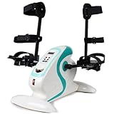 Cyclette stazionaria da scrivania con pedaliera, fisioterapia for gambe/braccia, riabilitazione domiciliare for emiplegia
