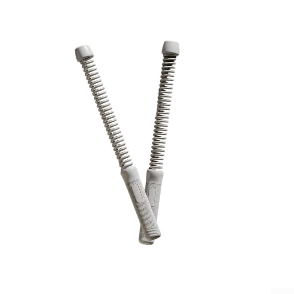 Kabelloses Springseil für Erwachsene – kabelloses Springseil für niedriges Aufpralltraining – langlebiger Stahldraht, PVC-Abdeckung, ergonomische Schaumstoffgriffe, Heimübungen