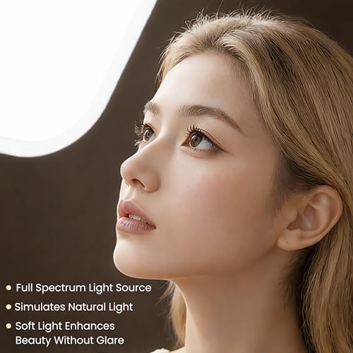 Image of Futopia Soft 25cm (10 Inch) Fill LED Ring Light Desk Lamp with Stand | 3 Adjustable Color Temperature Lighting | USB Used Perfect for Meetings & Live Streaming, Photo & Video Shoot, Instagram Reels