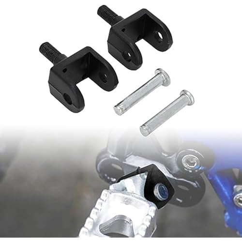 Dirt Bike Foot Pegs Mount Bracket for Sur Ron - Black