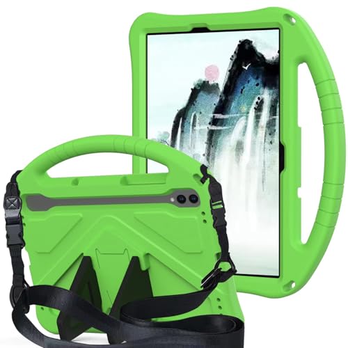 Coque Samsung Galaxy Tab S9 FE antichoc protège des chutes et casse enfant avec support