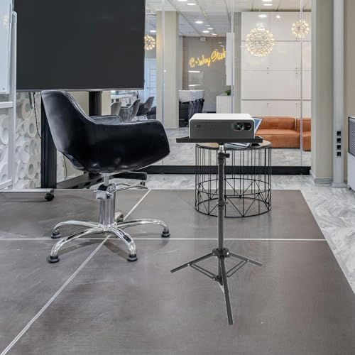 Alipis Projector Tripod Stand, 45 Adjustable Dj Laptop Stand Tripod Equipment Projector Holder, Laptop Floor for Home, Office, Studio, Stage, Indoor, Outdoor