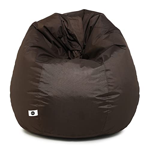 Image of Amazon Brand - Umi. Classic All Weather /Outdoor Bean Bag Cover (Without Beans) Brown, Size- XXL