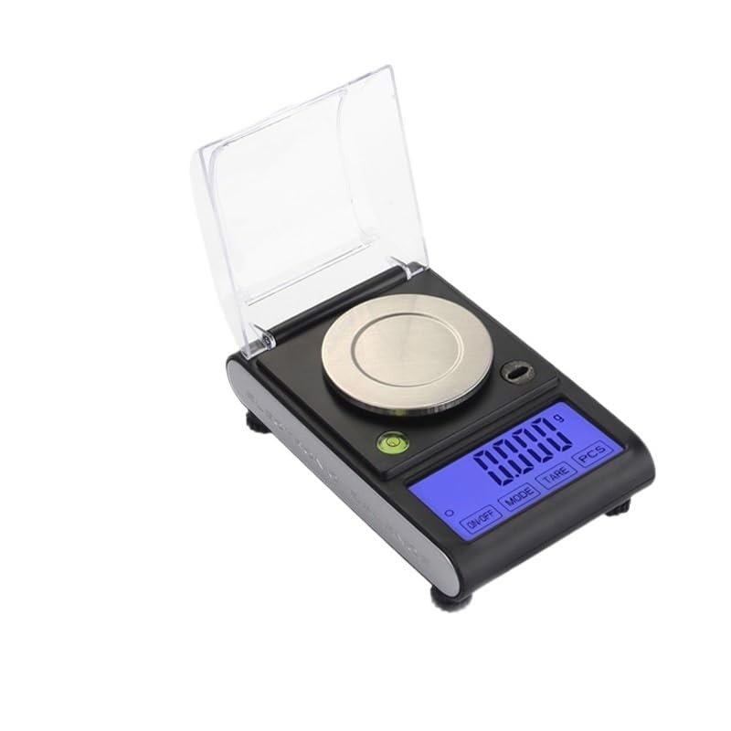 Báscula electrónica digital precisión 0.001g 50g miniatura 1