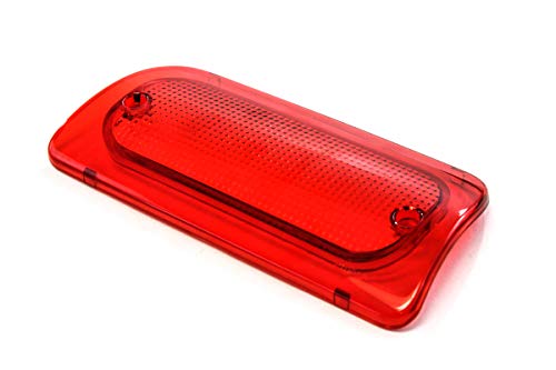 3Rd Brake Light Lens 1994-2004 Compatible With Chevrolet Gmc S-10 S10 Sonoma Extended Cab Only Genuine Rha High Red Third Brake #TOP4