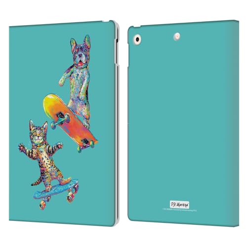 Housse iPad 10.2 cuir P.D. Moreno Skateboard pour regarder vos vidéos en voyage