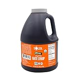5lb ORGANIC DATE SYRUP | Made with100% Deglet Noor dates | Certified Organic, NON-GMO, KOSHER & VEGAN. Healthy Natural sweetener with NO added sugars or preservatives, Gluten-free, BPA-free.