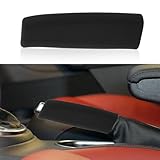 BDZMC Car Handbrake Cover, Silicone Handle Grip Protector, Anti-Scratch Brake Parking Decorative Hood, Comfortable Brake Covers for Car Brake Levers, Universal for Most Cars (Black)