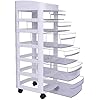 Amazon.com: 6 Drawer Rolling Cart Storage Tower, Craft Storage ...