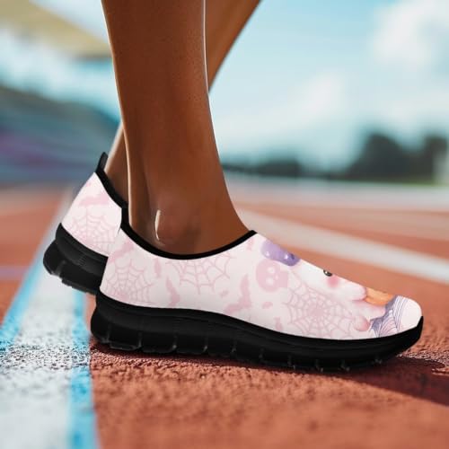 Image of Women's Loafers Slip On Slip Shoe Casual Walking Shoes Non Slip Work Shoes Mesh Athletic Sneakers
