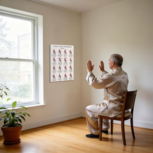 Guide d'exercices assis de Tai Chi pour gym douce à la maison - 3