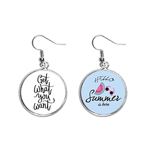 Pendientes de sandía y moda de verano para tus días de playa
