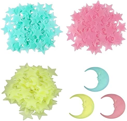 2 Autocollants Phosphorescents Ronds 3,3 Cm - Lumineux La Nuit - Fabriqué En France