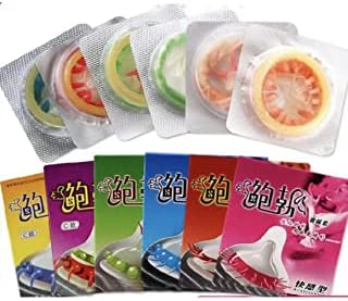 OSQUI Natural Latex Extra Dotted Extra Delay Long Time Big Dotted Spike Condoms pack of 7 pcs