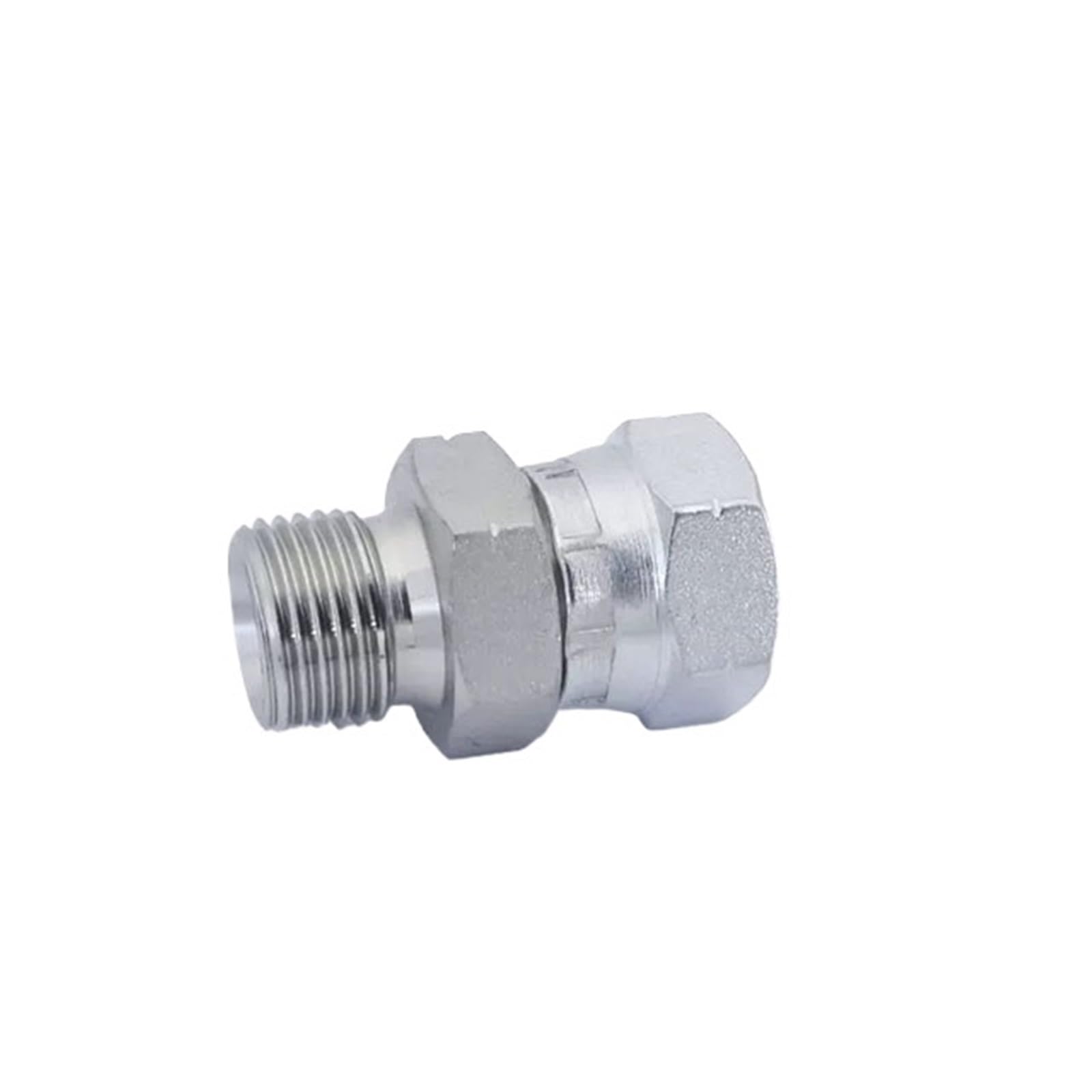 2B/2B9 tubería británica G rosca recta 1/8 "1/4" 3/8 "1/2" BSPT 60 grados cono codo recto junta de tubería de aceite hidráulico(2B,1-1/2")
