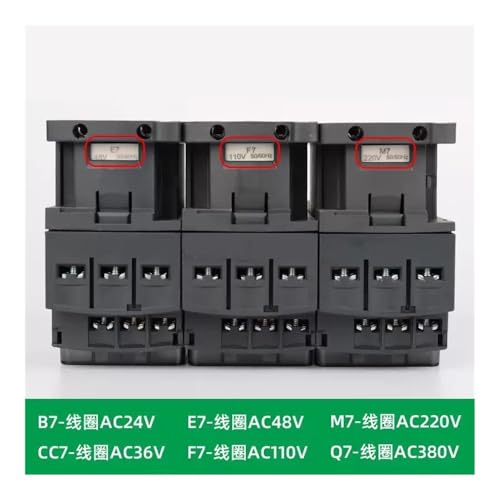 Contacteur électrique CA LC1D12M7C CC7C pour commande de moteur