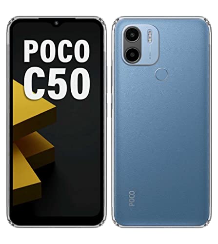 Image of Soft Silicone TPU Back Cover Compatible with Redmi A2 Plus | Redmi A1 Plus | Poco C50
