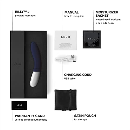 Prostata-Vibrator Lelo Billy 2 mit 8 Vibrationsmustern für Männer