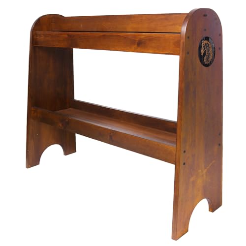 Janedream Solid Wood Saddle Rack