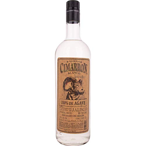 Cimarrón Tequila BLANCO 1 de Agave 40,00% 1,00 Liter