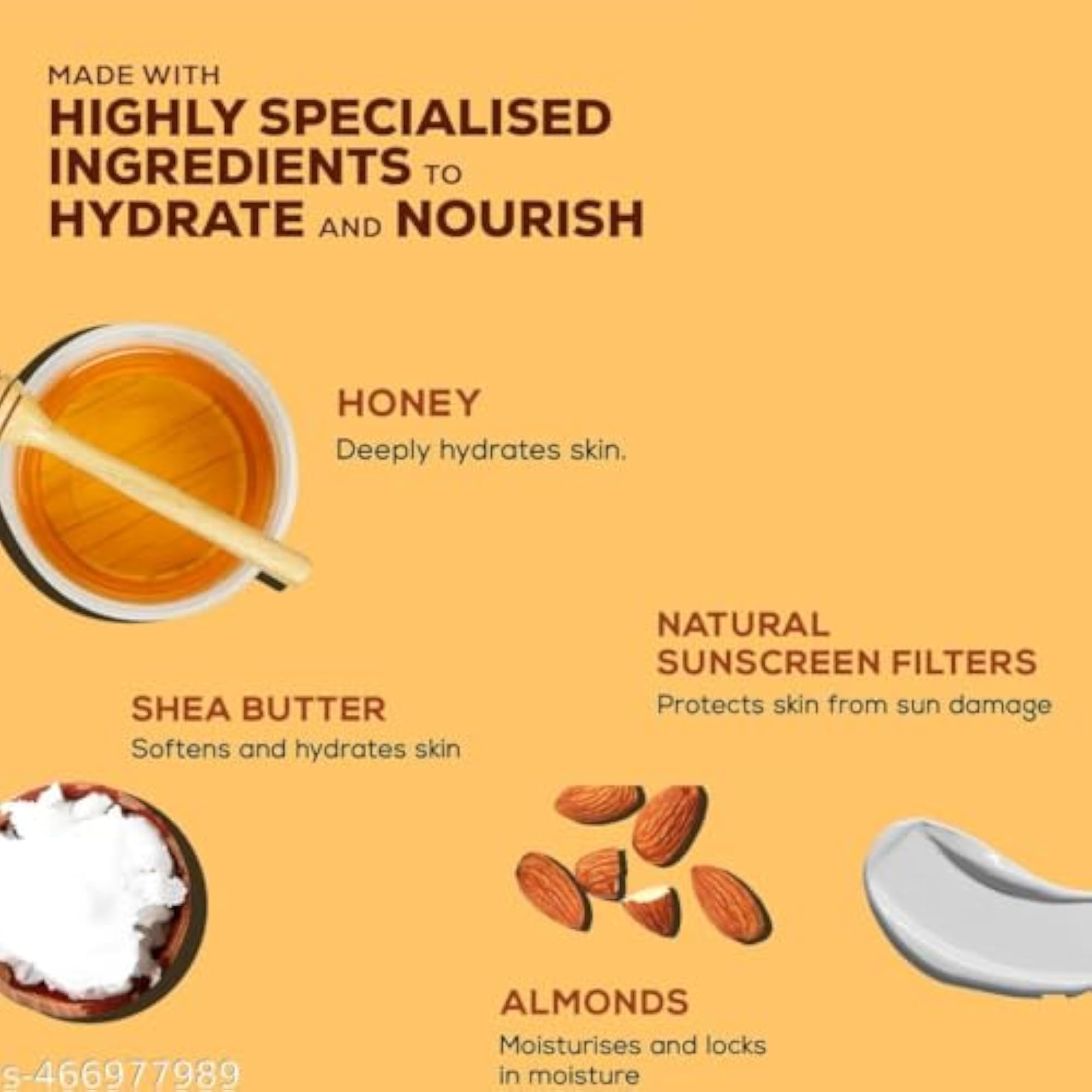 Honey Almond Body Lotion, 200 ml