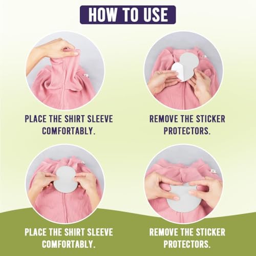 Image of Sanfe Underarm Sweat Absorbent Patch | Prevents Stains, Absorbs Sweat & Unpleasant Odour | 8 hr odour control, stain free, ultra thin | 5 Pairs (Pack of 2)
