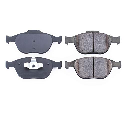 Image of PowerStop Front Brake Pads for Ford Focus 2002-04 | Ford Transit Connect 2010-13 - Z16 Ceramic Brake Pads Replacement, 16-970