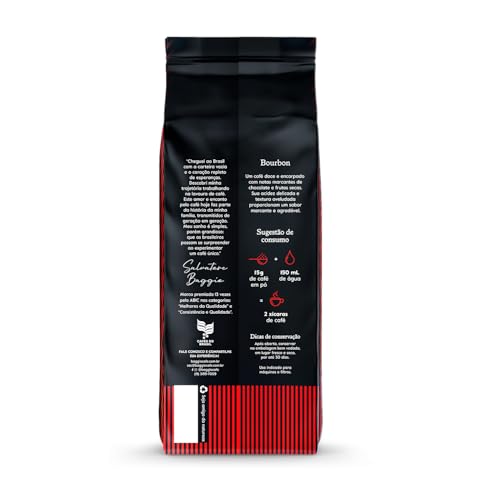 Baggio Café Bourbon Espresso Grão 500g
