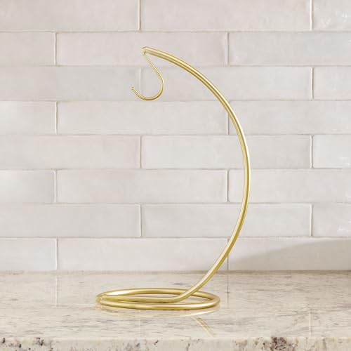 Spectrum Diversified Euro Kitchen Countertop Modern Banana Holder, Banna Hanger Stand, Gold by Spectrum - Image 4