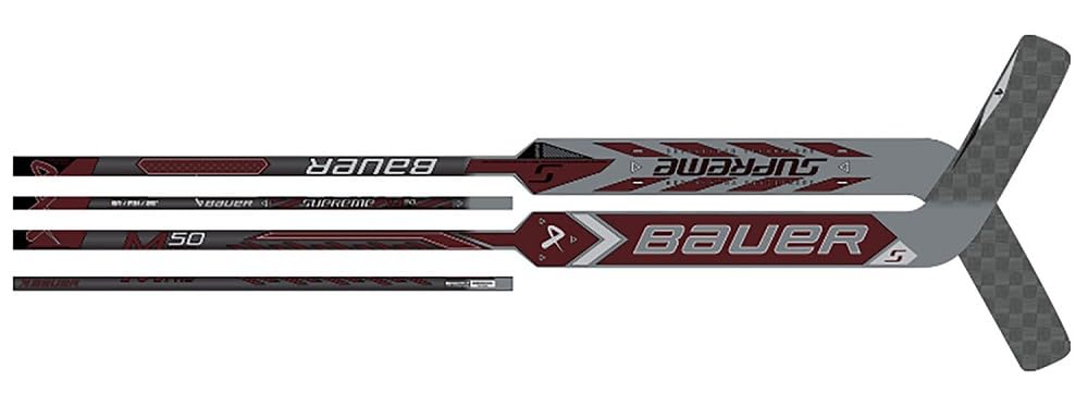 Bauer M50 Pro LE Raquette de gardien de but Senior Maroon