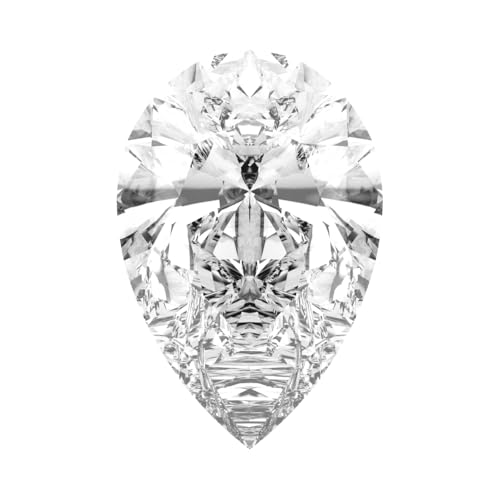 Fascinating Diamonds 4 Carat Pear Diamond
