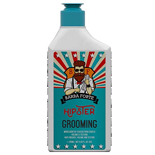 Barba Forte Hipster Grooming Modelador 250Ml, Barba Forte