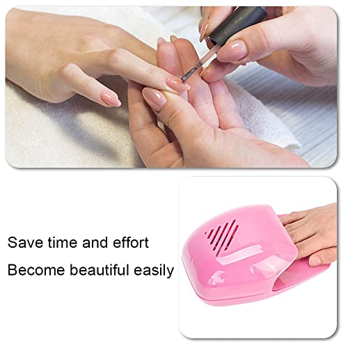 Xixiyang Air Nail Dryer For Regular Polish Nail Polish Fan Dryer Portable Quick Dry Air Nail Polish Drying Fan For Fingernail Toenail Regular Nail Polishes Nail Dryer For Gel And Regular Polish #TOP4