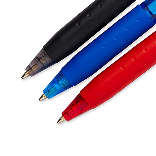 Image of Paper Mate InkJoy 300RT Retractable Ballpoint Pens, Medium Point, Black /Red /Blue Ink, 8 Pack (1945918)