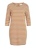  Vila Damen VITINNY New Dress-FAV 14043495, Pumpkin Spice/Birch H/H, M
