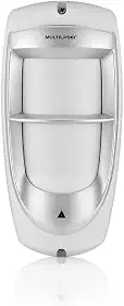 Sensor Infravermelho Duplo Passivo de Movimento com Fio Pet 40Kg Interno Multilaser - SE415