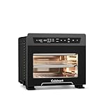 Cuisinart Toaster Oven Air Fryer with Air Fry, Toast, Bake, Broil, Roast and Warm Options, 4 Presets, 150 to 450°F, Large Capacity, Black (TOA-110C)