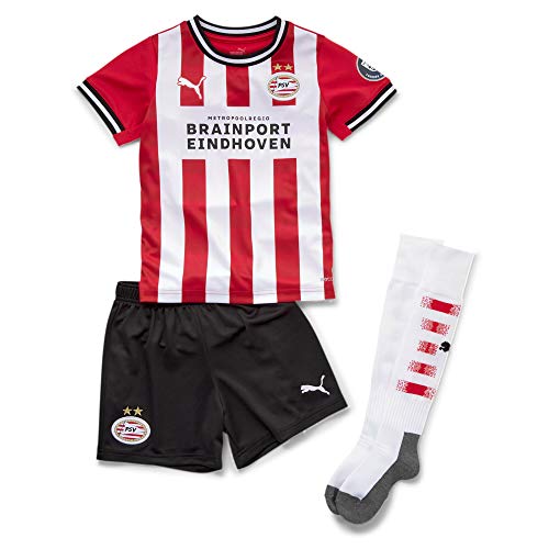 PUMA PSV Eindhoven Home Kids' Mini Kit High Risk Red-Puma White 104