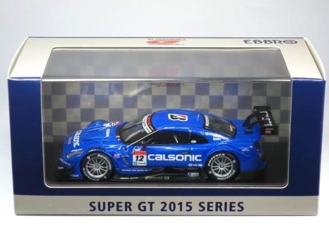 Amazon.co.jp: Ebro 1/43 Super GT 2015 CALSONIC IMPUL GT-R Rd.1
