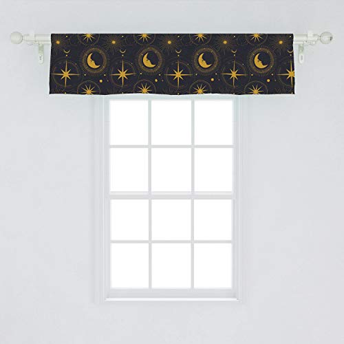 Ambesonne Alchemy Mystic Night Window Valance #TOP12
