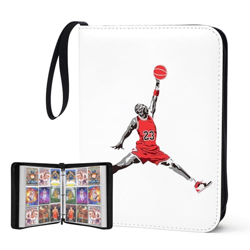 900 Pockets Basketball Card Binder,Basketball Trading Cards Holder Card Collectors Album,Waterproof Card Storage Book with Removable Sleeves,Compatible with Basketball Cards 2024-25 Sports Cards