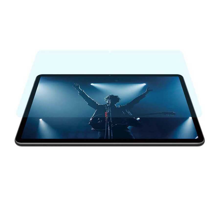 UnDePlus Samsung Galaxy Tab S10 FE+ Plus 13.1inç ile uyumlu Tablet Temperli Cam Ekran Koruyucu Şeffaf
