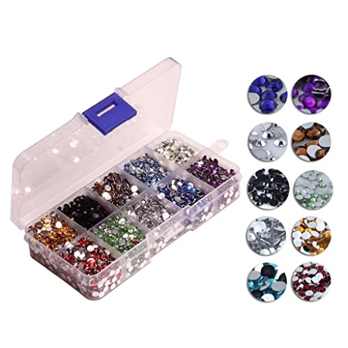 Colcolo 9000pcs Strass Flatback para DIY Bolsa de Roupas